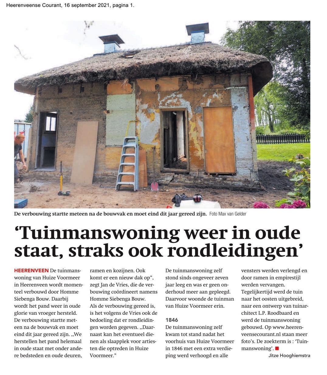 9941 2021 09 16 Tuinmanswoning weer in oude staat