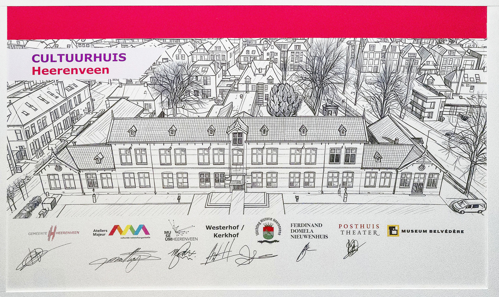 20260314 ondertekening cultuurhuis heerenveen tekening