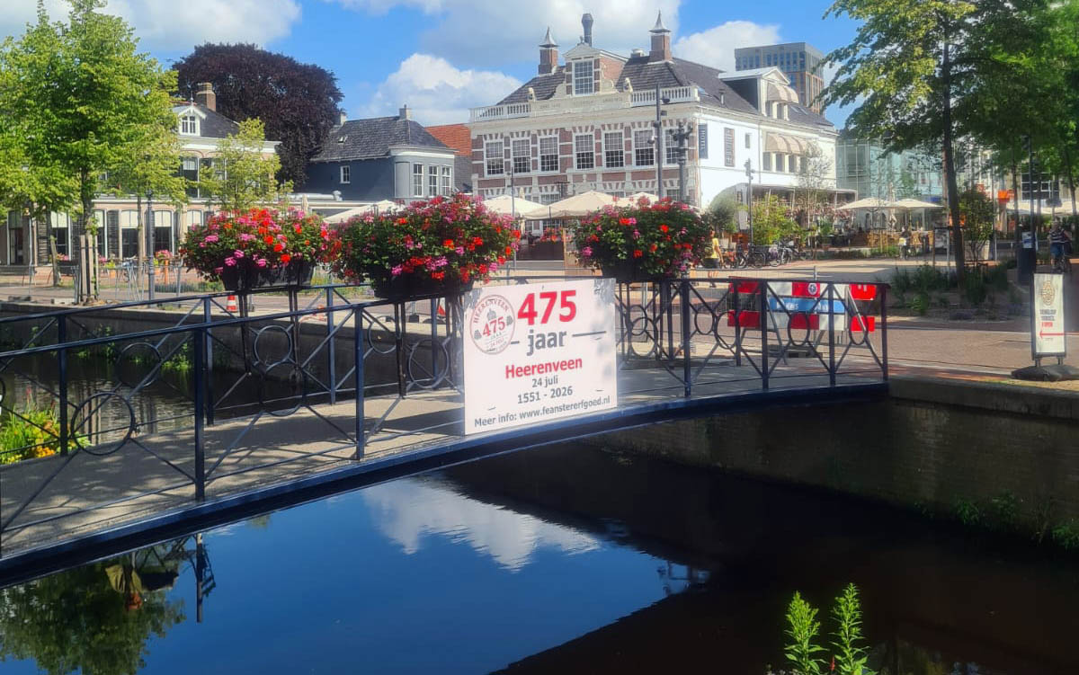 We vieren op 24 juli het 475 jarige bestaan van Heerenveen!