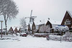 Winter in Heerenveen