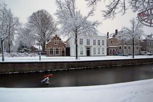 Winter in Heerenveen