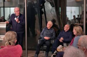 Voorzitter Hans Schouten houdt zijn nieuwjaarstoespraak