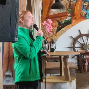 Welkom door Linda Palil-Trip (foto: Hans Schouten)