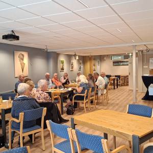 Voor de vrijwilligers was er na afloop een gezellige bijeenkomst bij de Odd Fellows aan de Herenwal 10.